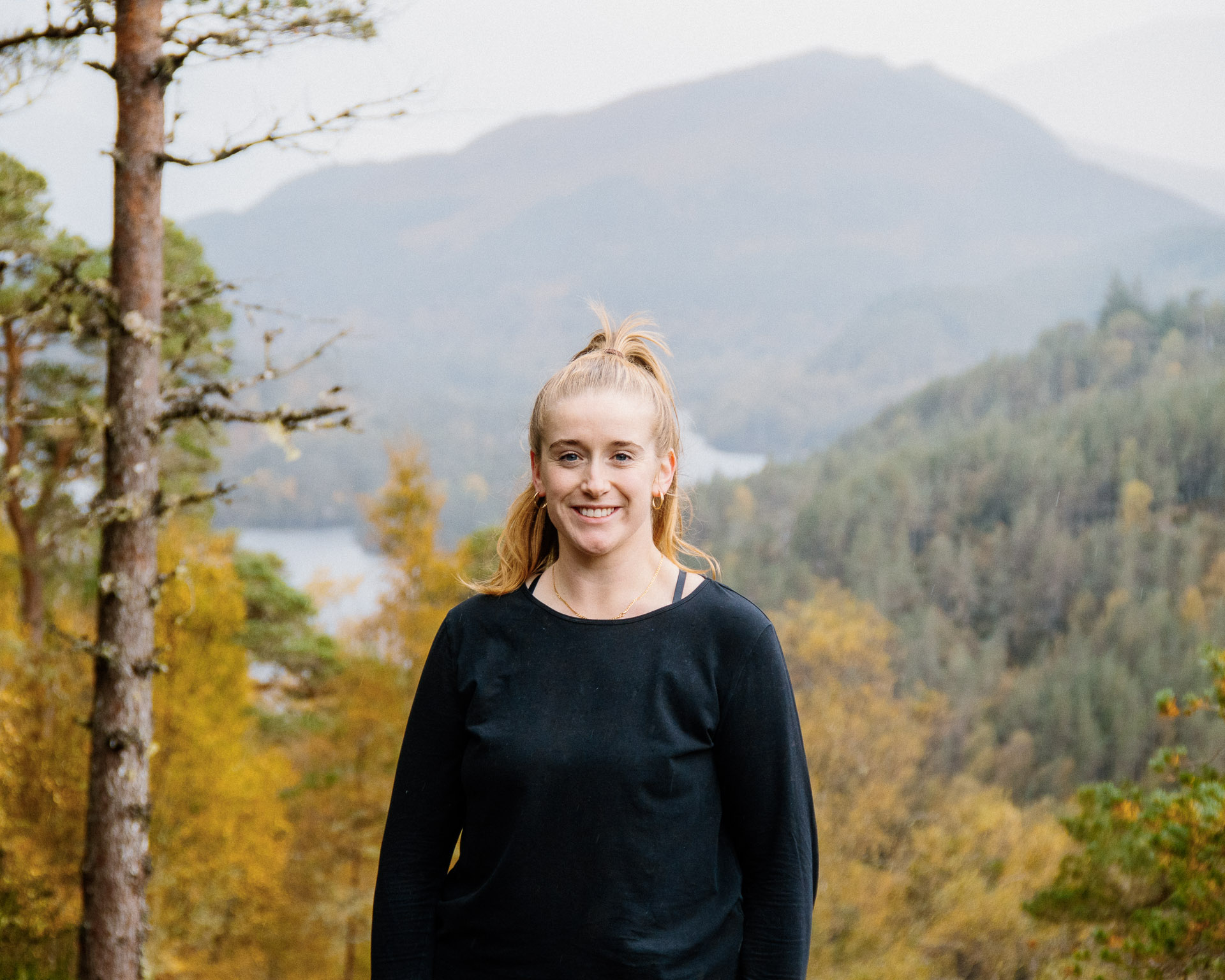 Fran in Scottish Highlands