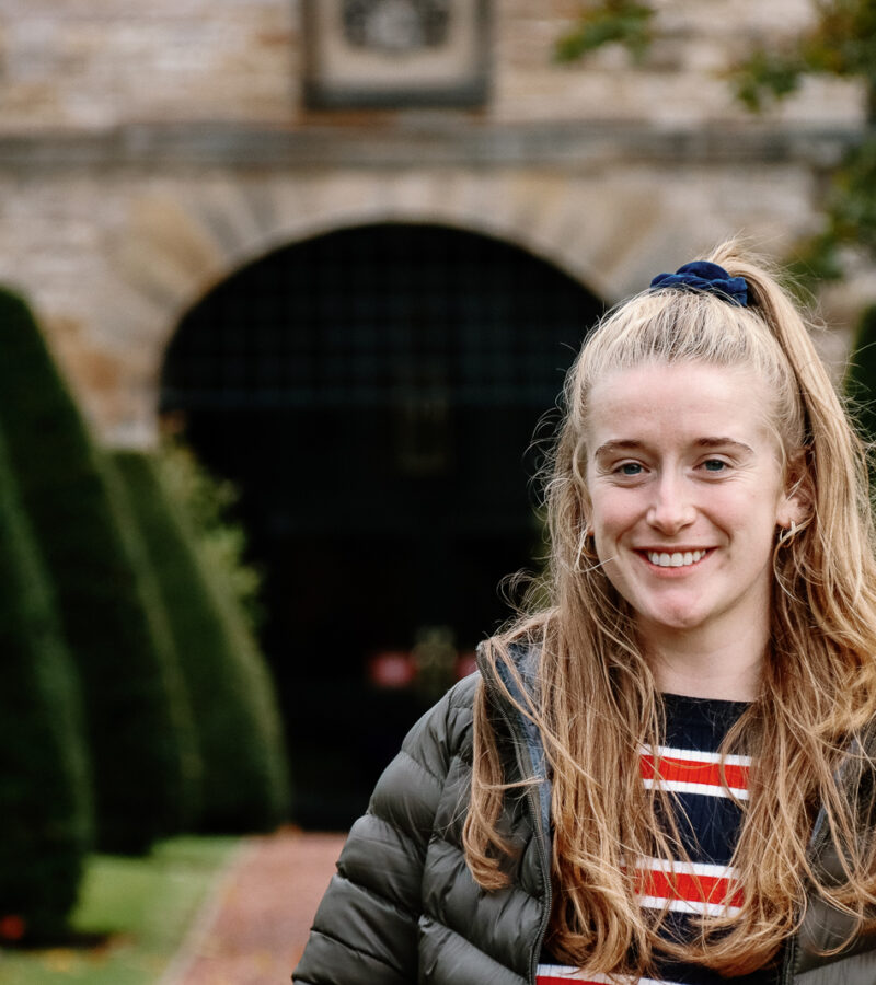 Fran at a Manor House in Edinburgh